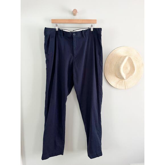 J Crew Factory | NWOT | Men's Straight-fit flex chino pant in Navy | Sz 38/32 - Picture 2 of 10